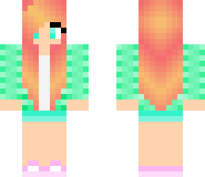 sunset hair girl