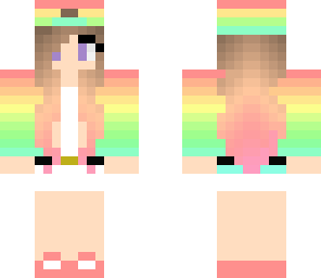 rainbow girl