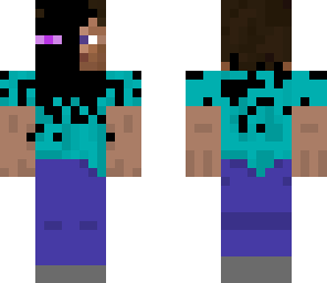 steve turning into an enderman