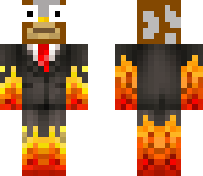 suit cow fire bender