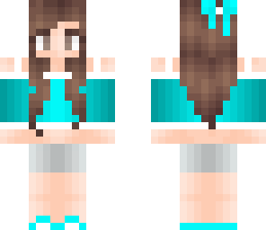 blue girl