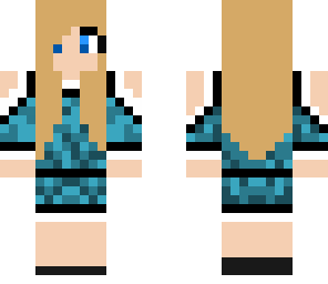 blue mix girl