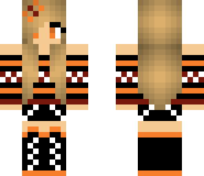 halloween pumpkin girl