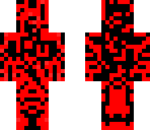 red black man