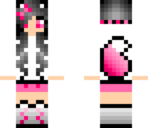 hot pink fox girl
