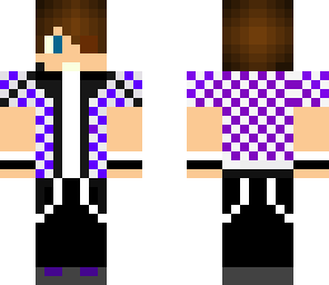 teen boy in purple