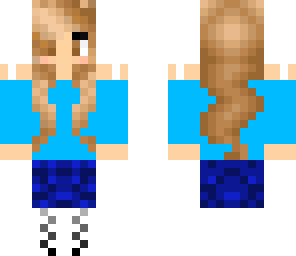 blue bunny girl