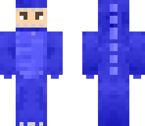blue dino of me