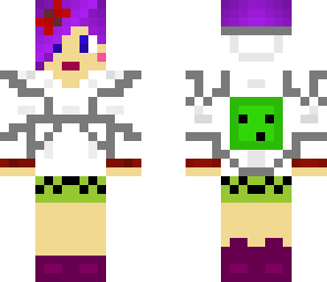 a cute slime girl