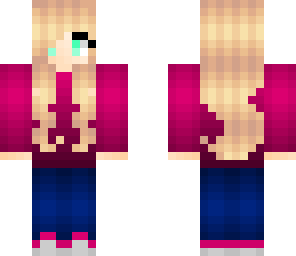 pink sweater gal