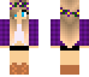 purple girly