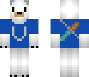 valaskars polar bear skin 