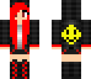 redhead smiley face girl