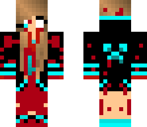 bloody herobrine gamer girl