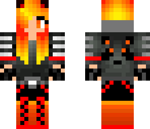 flame girl