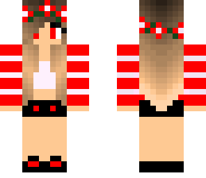 red tumblr girl