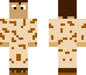 pixel camo desert soldier wip