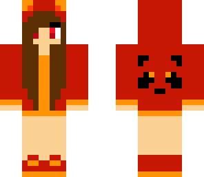 halloween panda girl