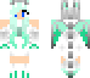 blue eyed dragon girl