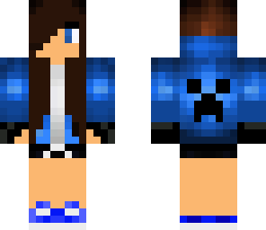 blue creeper girl