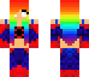 rainbow spider girl