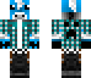 blue gangster cow