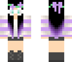 purple flower crown girl 2