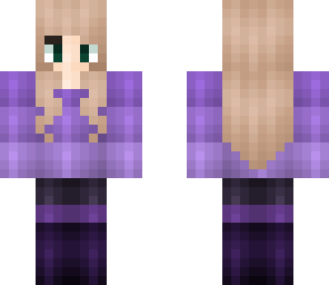 purple sweater girl cx