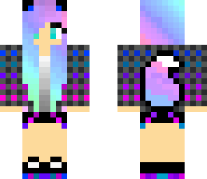 rainbow fox girl