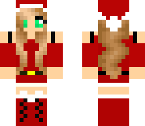 santa girl skin