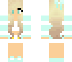 blue cute girl