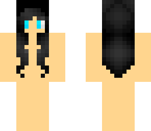 black hair skin base