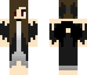 girl with bat wings
