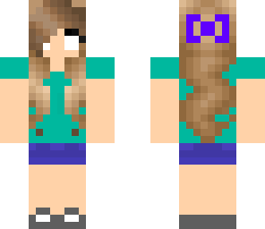 cute herobrine girl