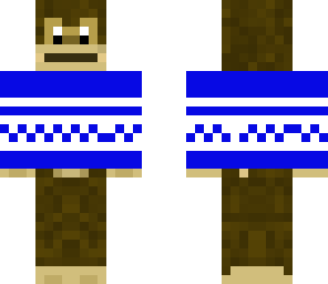 monkey with sweater