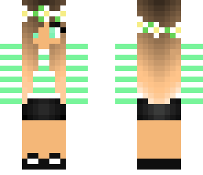 remake of green striped sweater girl