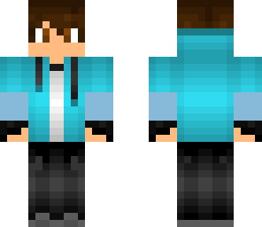 boy with blue hoodie