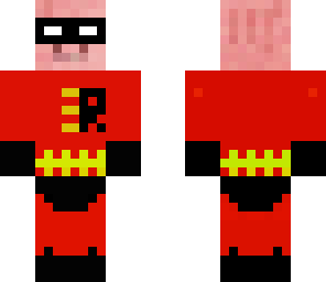 red hero pig