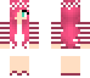 pink flower girl