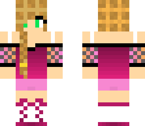 waffle-haired girl