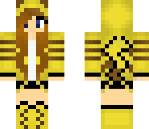 brunette pikachu onezie
