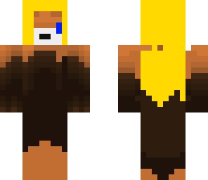 blonde red panda