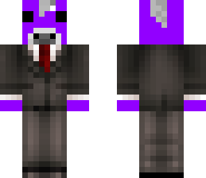 purple suit cow