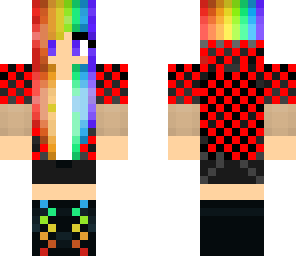 rainbow girl