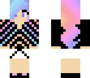 rainbow chevron