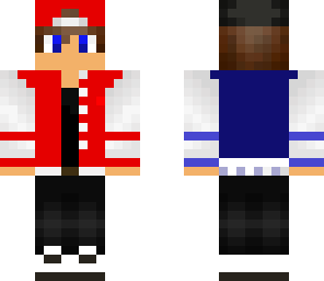 red and blue