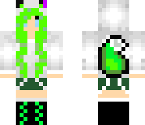 green wolf girl