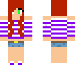 stripey girl