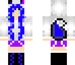 purple wolf girl for kylie4reals