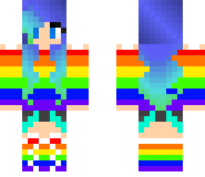 the girl with the power of the rainbows